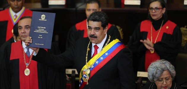 Venezuela’da Maduro devlet başkanlığı için yemin