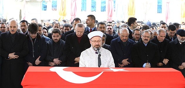 Erdoğan, eski milletvekili Aksak’ın cenazesine katıldı