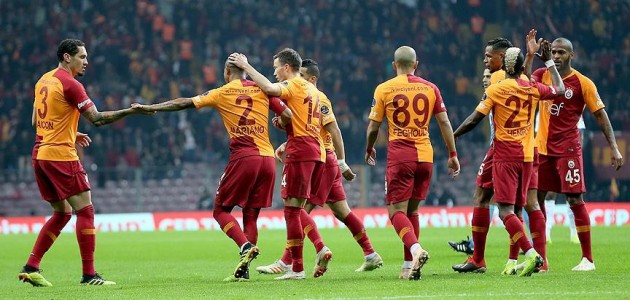 Galatasaray’dan 2. devreye bol gollü başlangıç