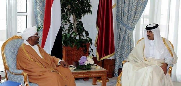 Sudan Devlet Başkanı Beşir ile Katar Emiri Al Sani görüştü