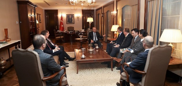 Çavuşoğlu ile BM Suriye Özel Temsilcisi Pedersen görüştü