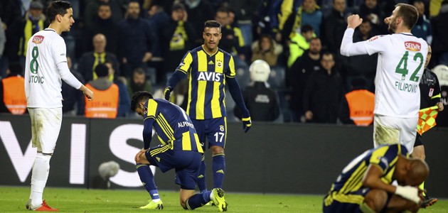 Fenerbahçe’den son 28 sezonun en kötü iç saha performansı