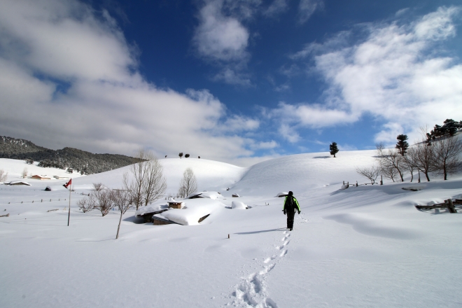  Fotoğraf tutkunlarının gözdesi Karakışla Yaylası