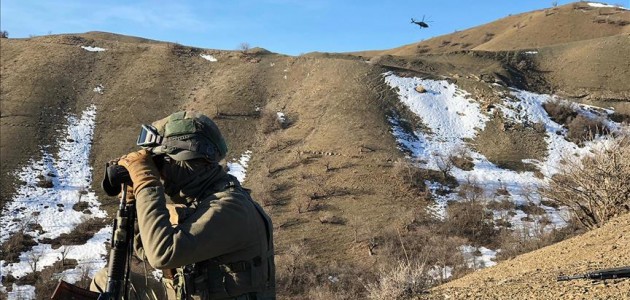 PKK’lı teröristlere ait 6 barınak ve sığınak imha edildi