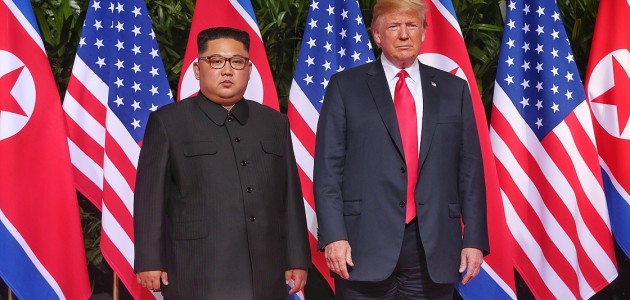 ABD Başkanı Trump ile Kuzey Kore lideri Kim biraraya geldi