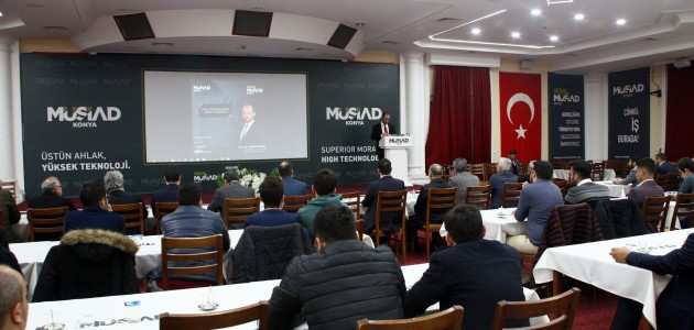 MÜSİAD Konya’da “Uzay Teknolojileri ve Sanayi ile İşbirliği” anlatıldı