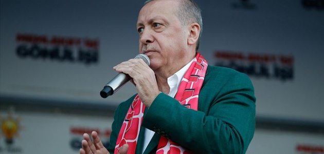 Cumhurbaşkanı Erdoğan: Oy için bölücülere taşeronluk yapanlar mücadelemizi idrak edemez