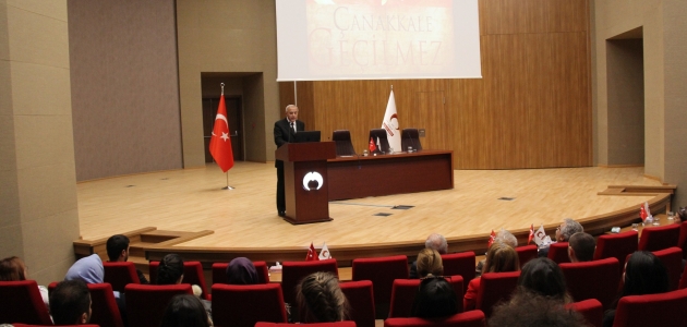 KGTÜ’de Çanakkale konferansı