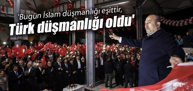 ’Bugün İslam düşmanlığı eşittir, Türk düşmanlığı oldu’