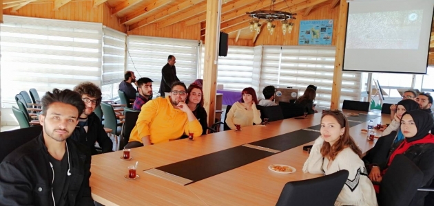 Turizm rehberliği öğrencileri Beyşehir Milli Parkı’nı gezdi