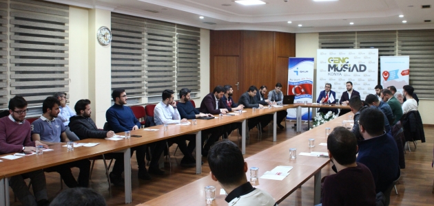 Genç MÜSİAD Konya’da istihdam seferberliği bilgilendirme toplantısı