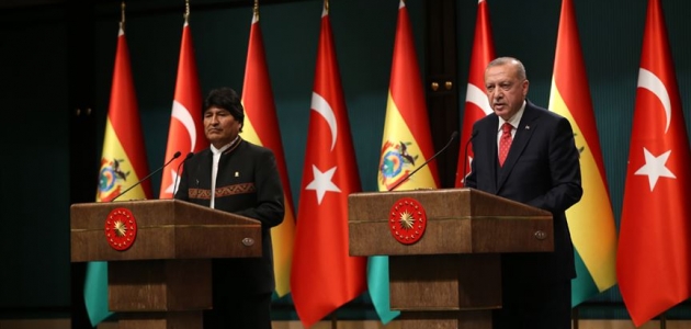 Cumhurbaşkanı Erdoğan: Bolivya’nın Filistin davasına verdiği desteğe teşekkür ediyorum