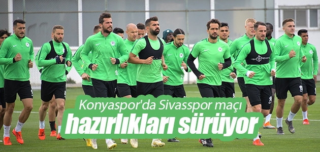 Konyaspor’da Sivasspor maçı hazırlıkları