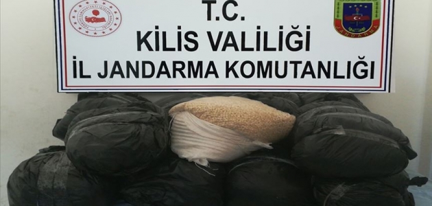 Kilis’te PKK’nın 1 milyon 500 bin uyuşturucu hapı ele geçirildi