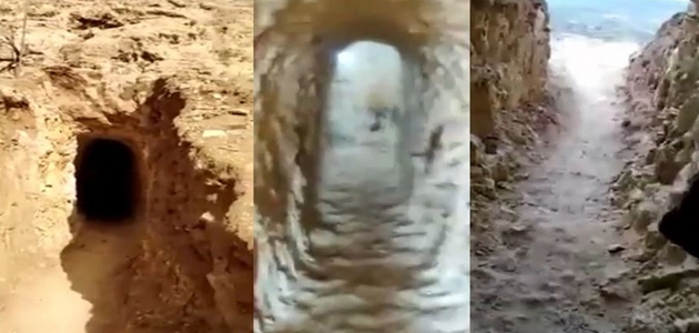 YPG/PKK Suriye’nin kuzeyinde tünel kazmaya devam ediyor