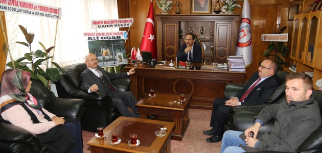 Ahmet Sorgun’dan Ahmet Hadimioğlu’na tebrik