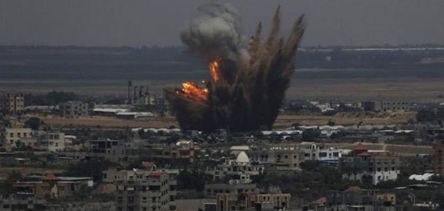 Ramazan öncesi katil İsrail’den Gazze’ye saldırı