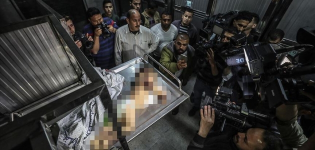 İsrail’in Gazze saldırılarında Filistinli bir bebek şehit oldu