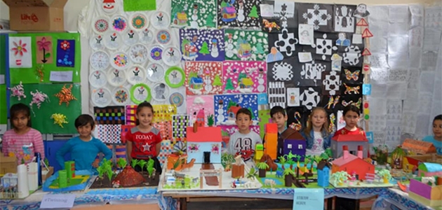 Sıraç Aydıntaşbaş İlkokulunda sergi