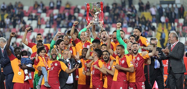 Türkiye Kupası’nın sahibi Galatasaray
