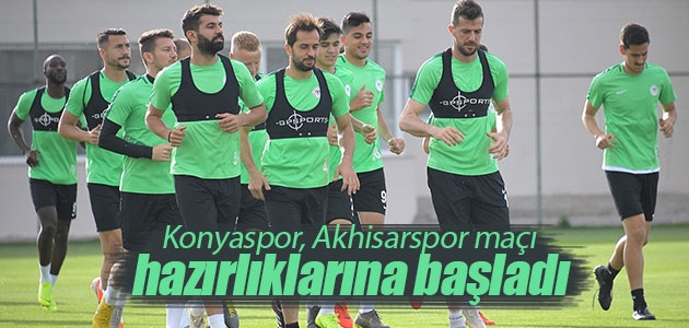 Konyaspor, Akhisarspor maçı hazırlıklarına başladı