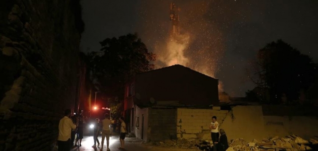 Fatih’te gecekondu yangını: 1 ölü, 1 yaralı