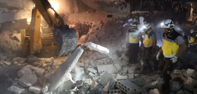 İdlib’e hava saldırıları: 5 ölü