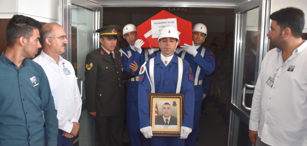 Kazada hayatını kaybeden Uzman Çavuş Kılınç için askeri tören