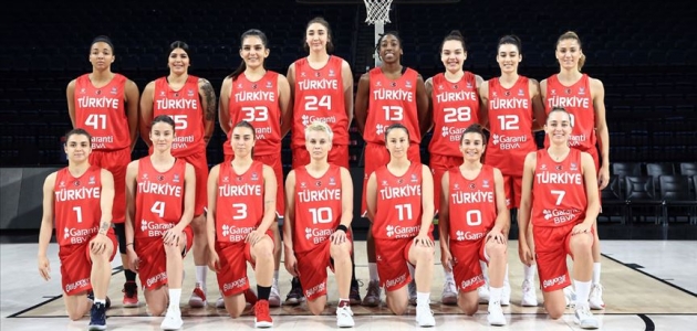 A Milli Kadın Basketbol Takımı’nın nihai kadrosu belli oldu
