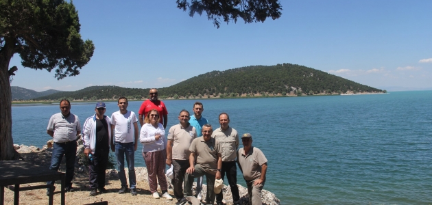Beyşehir Gölü Milli Parkı’nda yürüyüş ve bisiklet rotaları belirleniyor