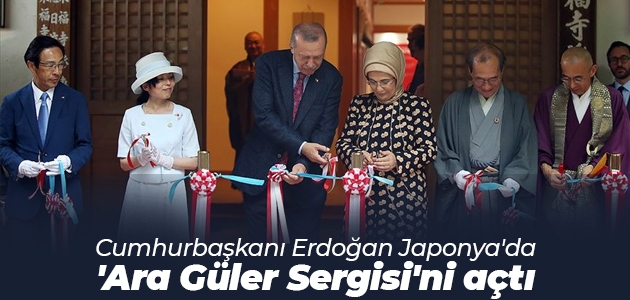 Cumhurbaşkanı Erdoğan Japonya’da ’Ara Güler Sergisi’ni açtı