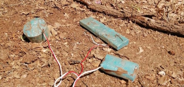 Siirt’te teröristlerin tuzakladığı 3 el yapımı patlayıcı bulundu