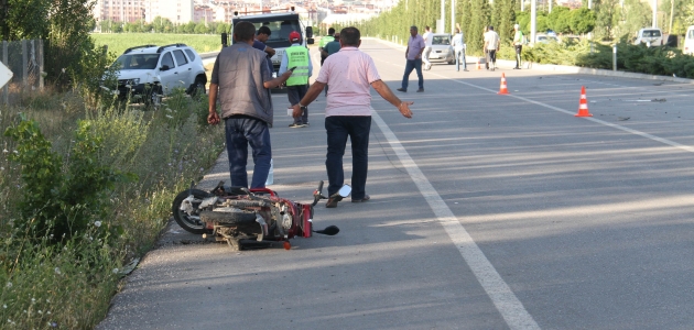 Konya’da otomobilin çarptığı elektrikli bisikletin sürücüsü öldü