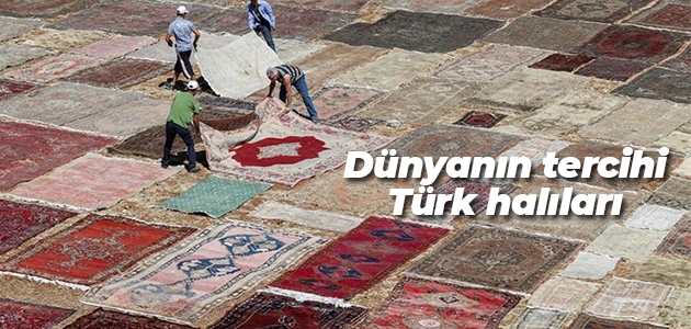Dünyanın tercihi Türk halıları
