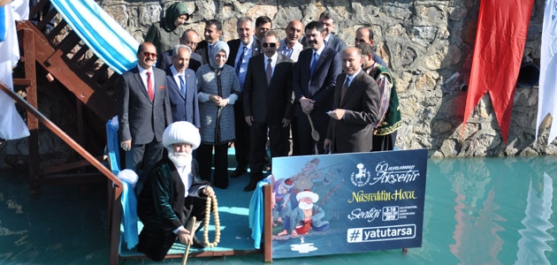 60. Uluslararası Akşehir Nasreddin Hoca Şenliği başladı