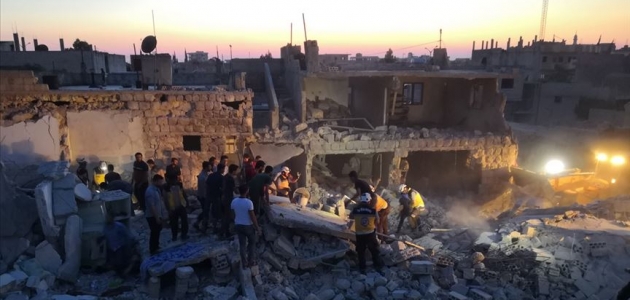 İdlib’e hava saldırıları: 14 ölü