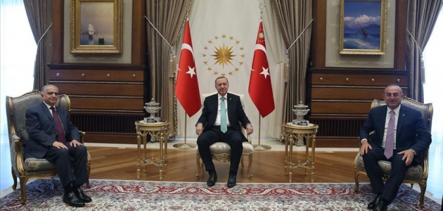 Cumhurbaşkanı Erdoğan Irak heyetini kabul etti