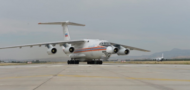 S-400 sistemini taşıyan 9. uçak geldi