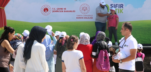Beyşehir’de çocuklara sıfır atık projesi anlatıldı