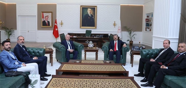 Konyaspor’dan Bakan Koca, Bakan Kurum ile Mehmet Baykan’a ziyaret