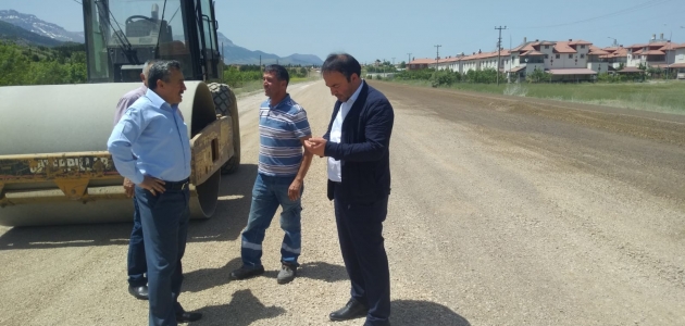 Seydişehir’de maden yolu asfaltlanarak kullanıma açıldı