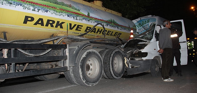Konya’da kazaya karışan alkollü sürücü yaralı halde kaçtı