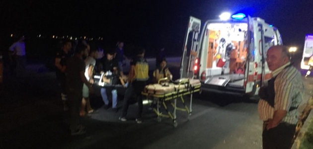 Karapınar’da motosiklet kazası: 2 yaralı