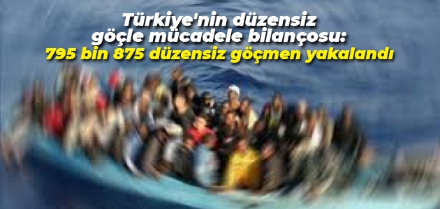 Türkiye’nin düzensiz göçle mücadele bilançosu