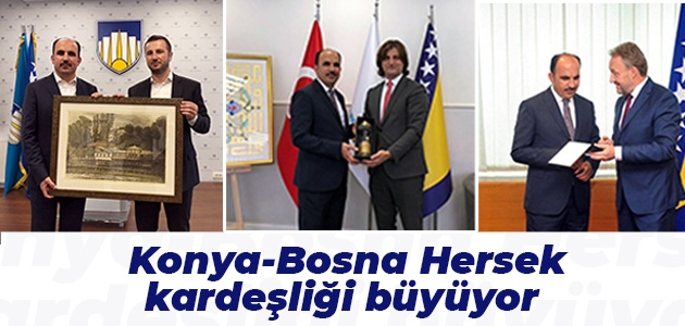 Konya-Bosna Hersek kardeşliği büyüyor