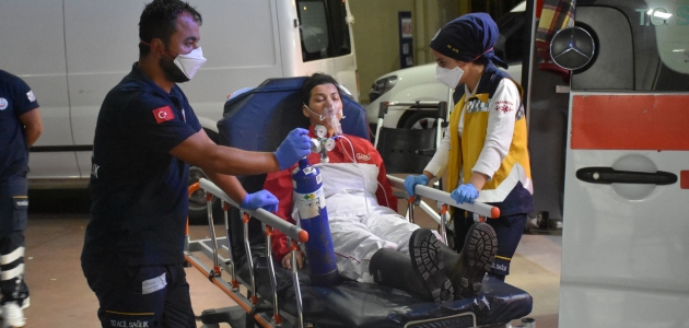 Amonyak gazından zehirlenen 25 işçi hastaneye kaldırıldı