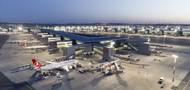 İstanbul Havalimanı’ndan saatte 53,5 sefer yapıldı