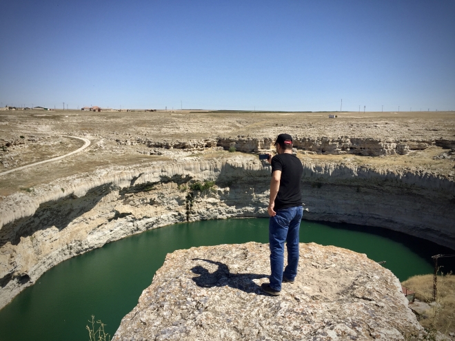 Tarihi han ve obruk gölü turizmin gözdesi olacak