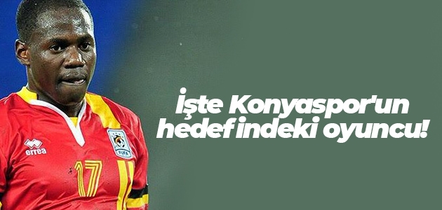 İşte Konyaspor’un hedefindeki oyuncu!