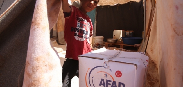 AFAD aracılığıyla 58 ülkeye 4,5 milyar liralık insani yardım